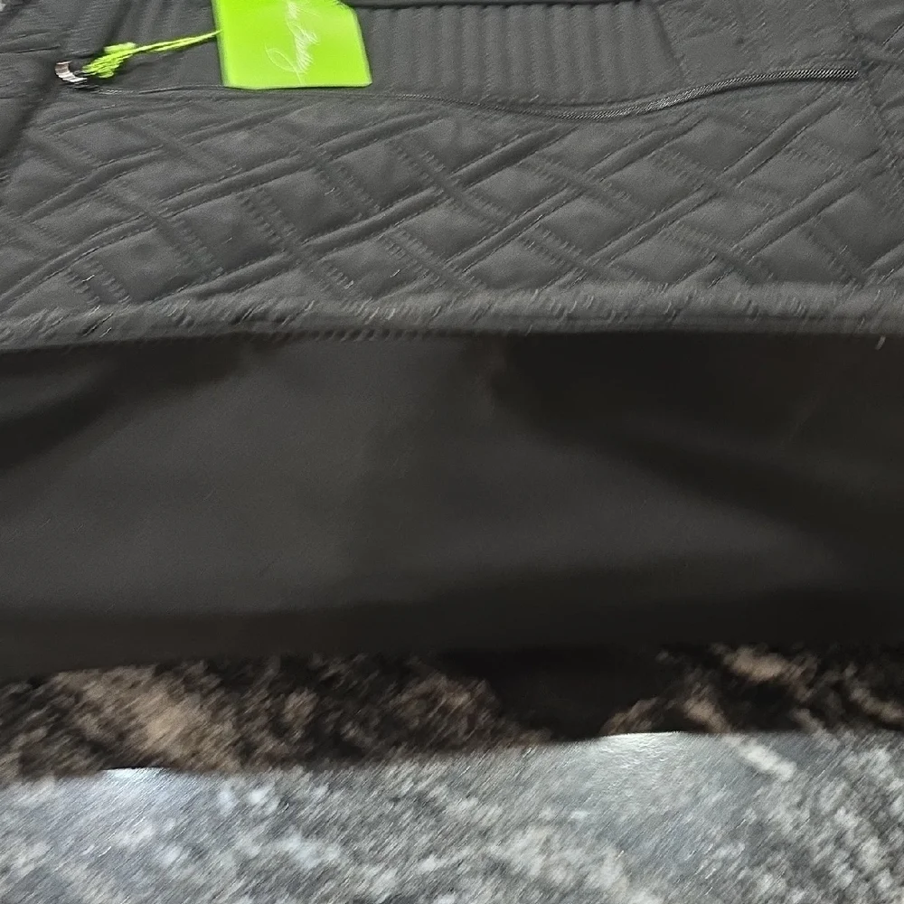 Diper Bag - Vera Bradley Black Quilted Bag